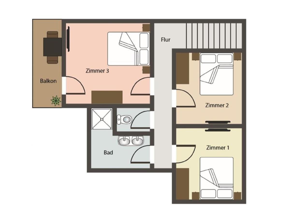 Apartment Am Ziller Швендау Экстерьер фото
