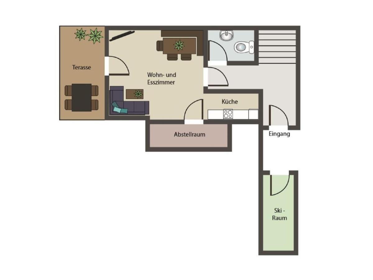 Apartment Am Ziller Швендау Экстерьер фото